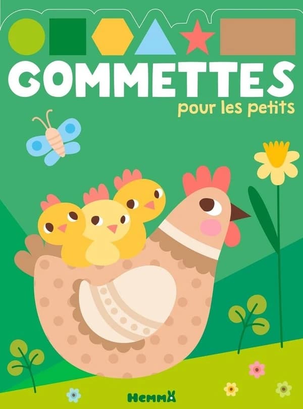 Gommettes pour les petits : [Poule] : [Autocollant]