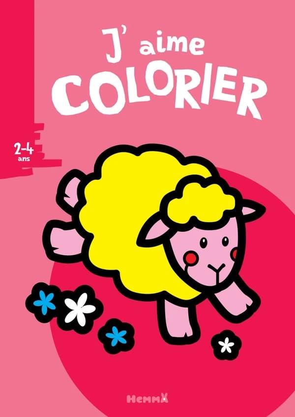 J'aime colorier : [mouton] : 2-4 ans : [Album à colorier]