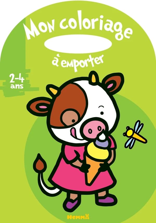 Mon coloriage à emporter : 2-4 ans : [Album à colorier]