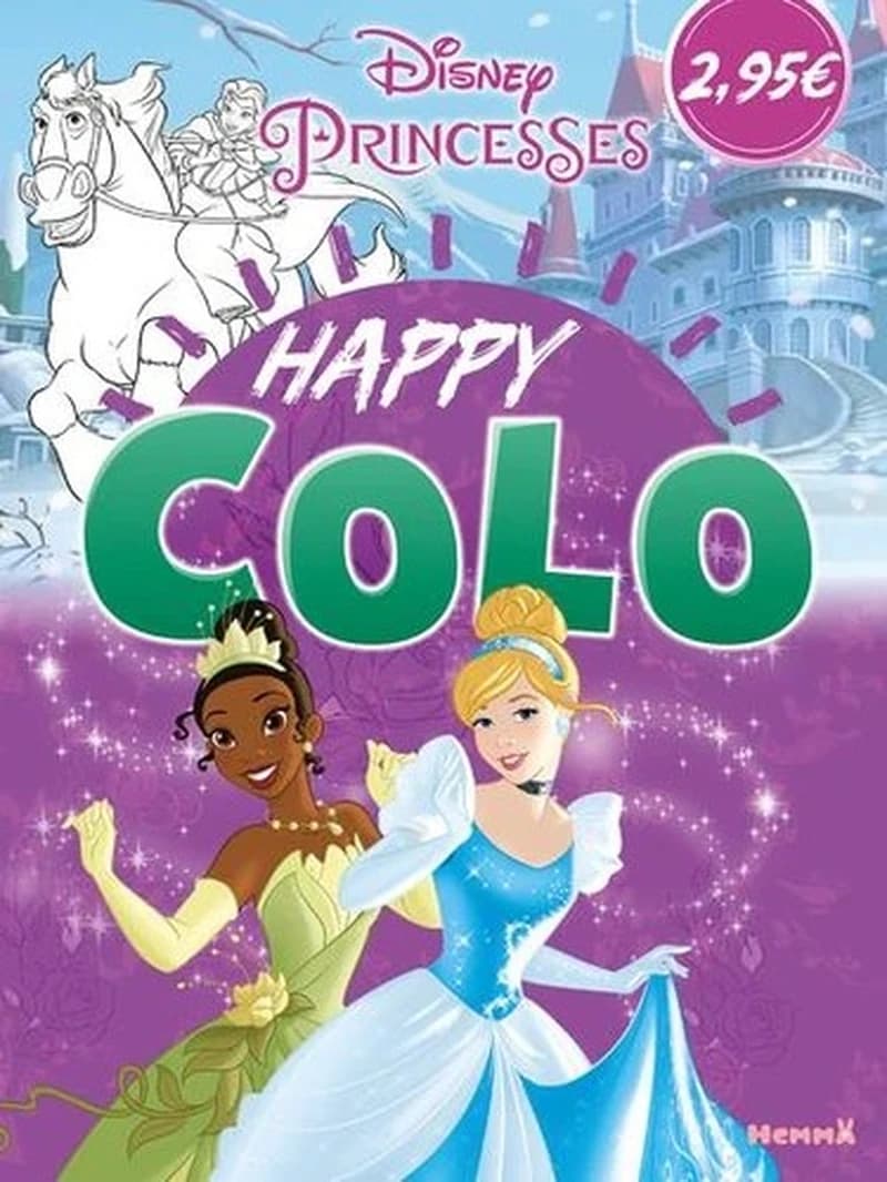 Happy Colo : Disney - Princesses : [Album à colorier]