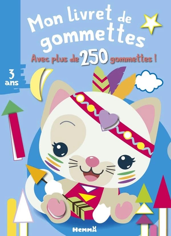Mon livret de gommettes : avec plus de 250 gommettes ! : -3 ans : [Autocollant]