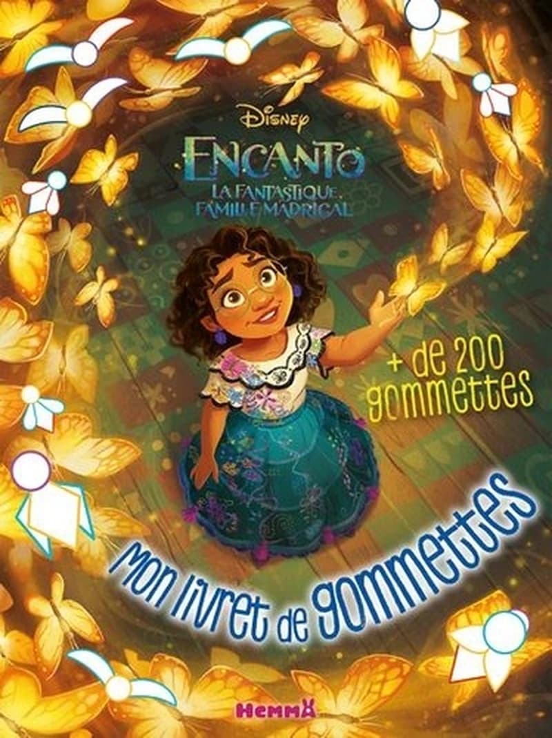 Encanto, la fantastique famille Madrigal - Avec plus de 200 gommettes