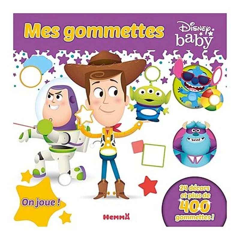 Mes gommettes On joue! 24 décors et plus de 400 gommettes