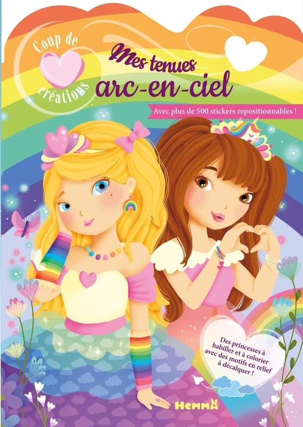 Mes tenues arc-en-ciel : coup de coeur création : [Autocollant]