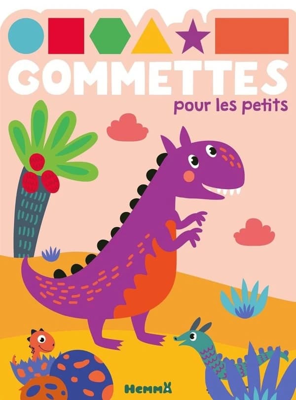 Gommettes pour les petits : [Dinosaures] : [Autocollant]