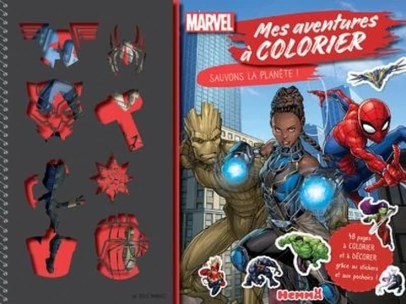 Mes aventures à colorier Sauvons la planète !