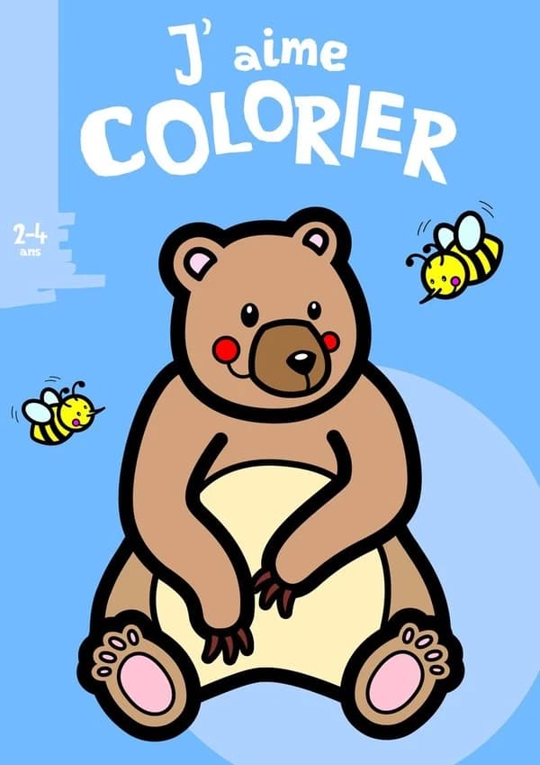J'aime colorier : 2-4 ans : [Album à colorier]