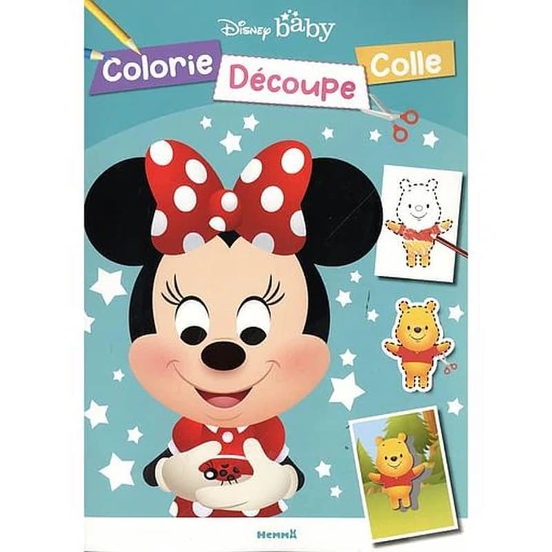 Colorie découpe colle : Disney Baby : [Album à colorier]