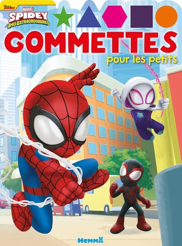 Gommettes pour les petits : Marvel : Spidey et ses amis extraordinaires : [Autocollant]