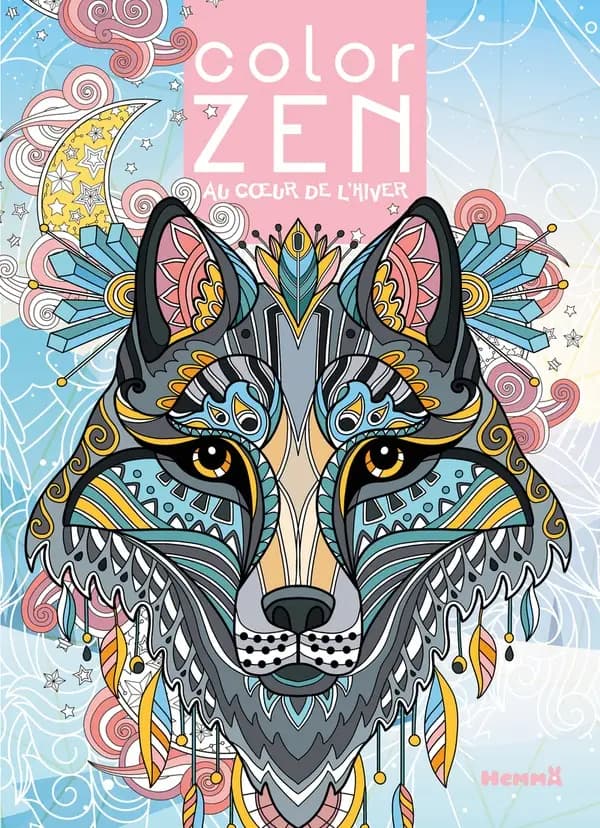 Color zen : au coeur de l'hiver : [Album à colorier]