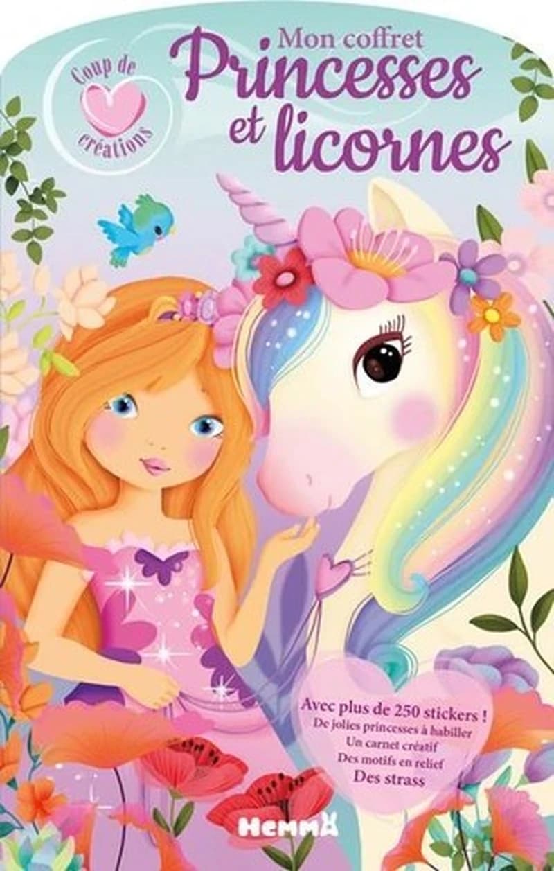 Mon coffret princesses et licornes