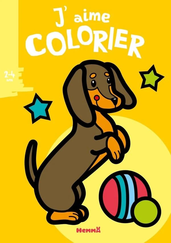 J'aime colorier : 2-4 ans : [Album à colorier]