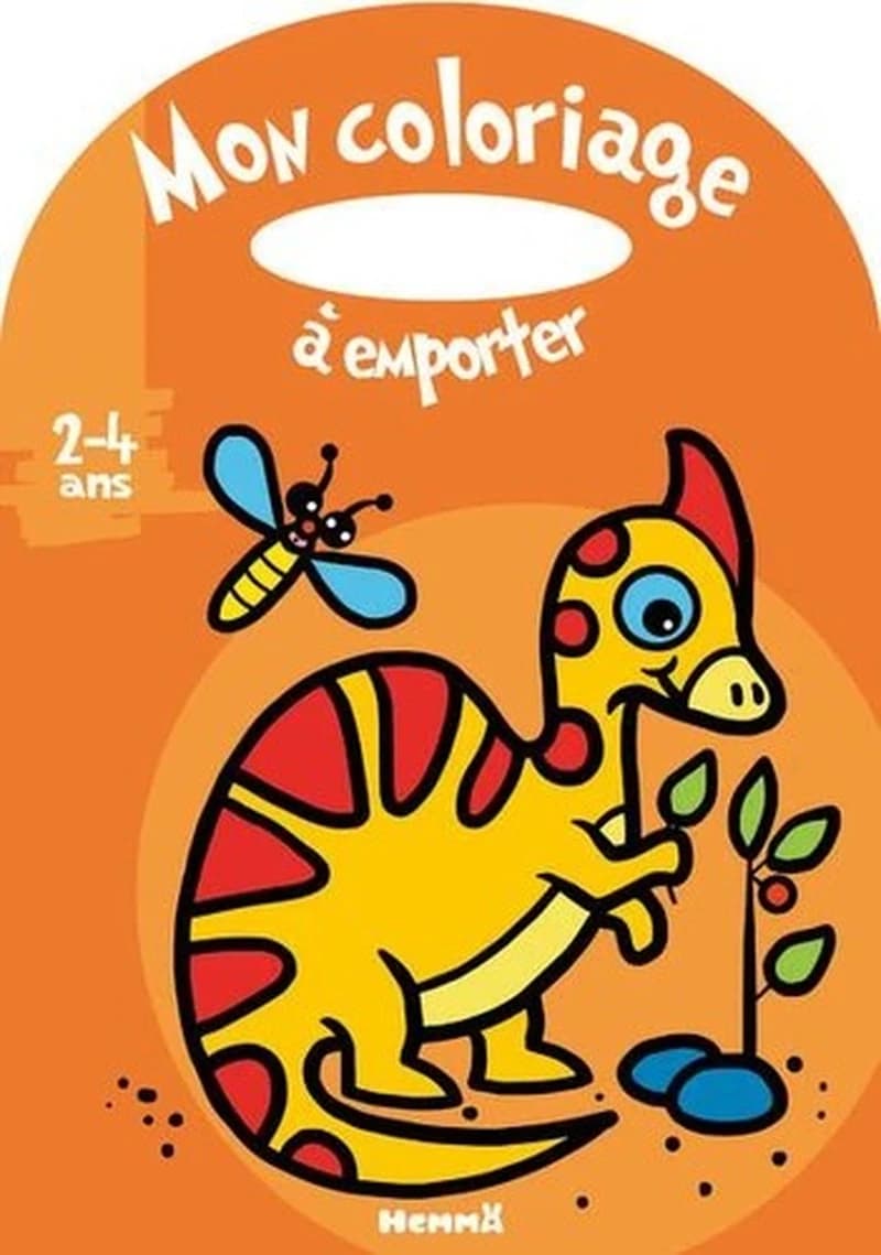 Mon coloriage à emporter Dinosaure