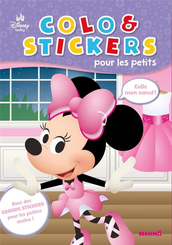 Colo & stickers pour les petits : Disney Baby : [Autocollant]
