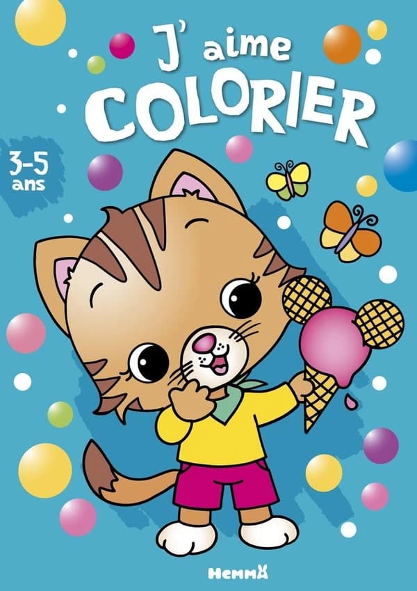 J'aime colorier : 3-5 ans : [Album à colorier]