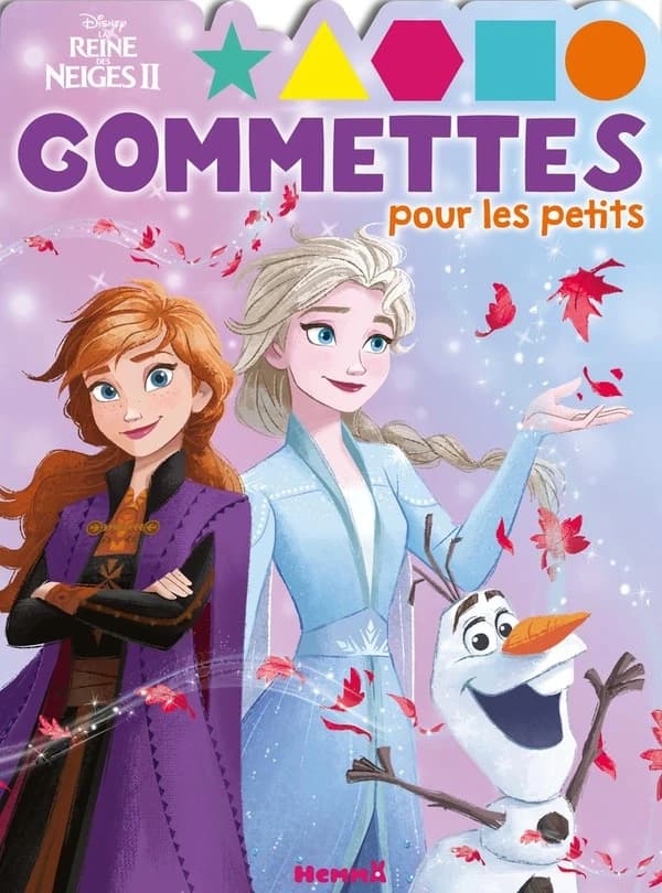 Gommettes pour les petits : La Reine des Neiges 2 : Les soeurs et Olaf