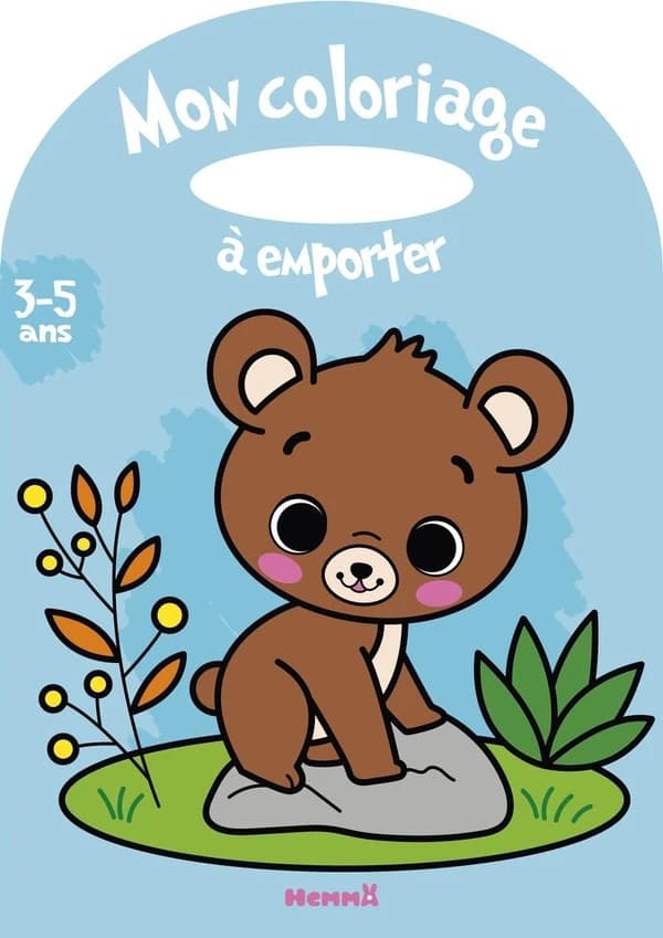 Mon coloriage à emporter : 3-5 ans : [Album à colorier]
