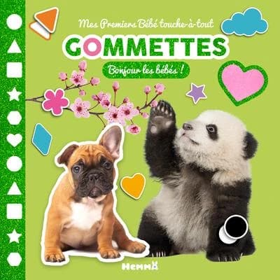 Mes Premiers Bébé touche-à-tout - Gommettes : bonjour les bébés !