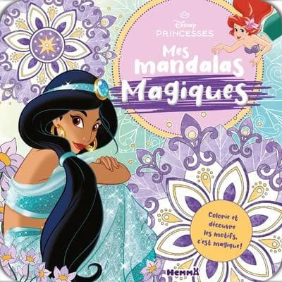 Mes mandalas magiques : Disney Princesses : Jasmine