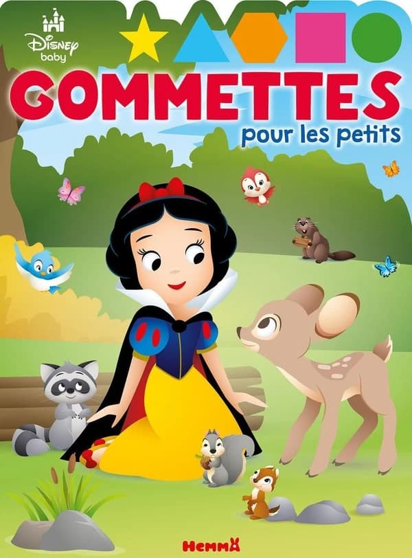 Gommettes pour les petits : Disney Baby : Blanche-Neige