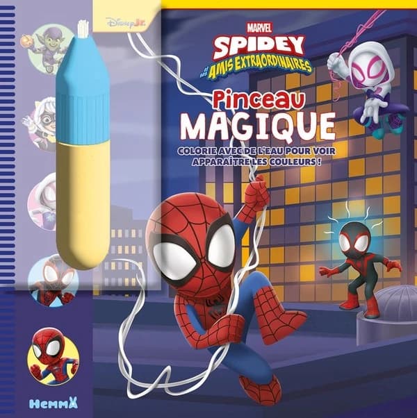 Marvel Spidey et ses amis extraordinaires : Avec 1 pinceau magique