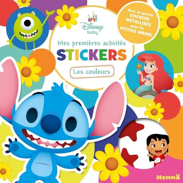 Mes premières activités stickers : Disney Baby : Les couleurs
