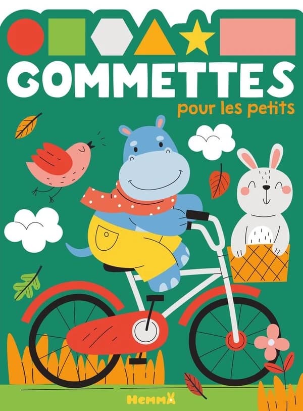 Gommettes pour les petits : Hippo et lapin