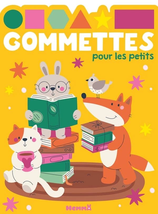 Gommettes pour les petits : Animaux livres