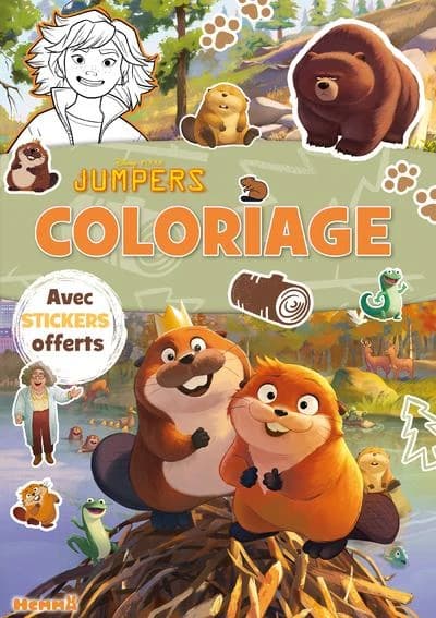 Jumpers Coloriage : Avec stickers offerts