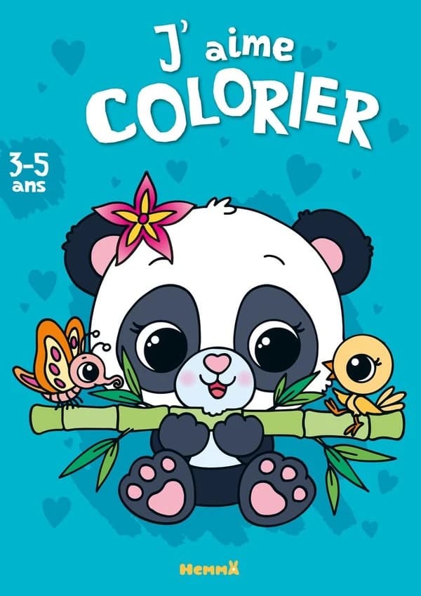 J'aime colorier : Panda