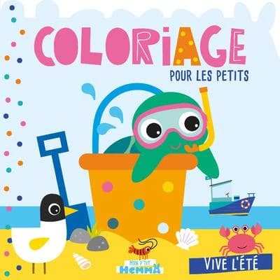 Coloriage pour les petits - Vive l'été