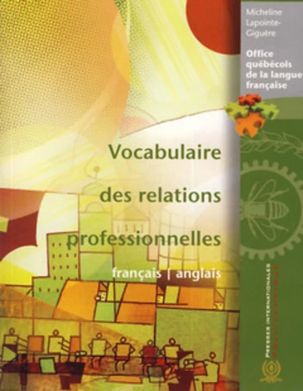 Vocabulaire des relations professionnelles français