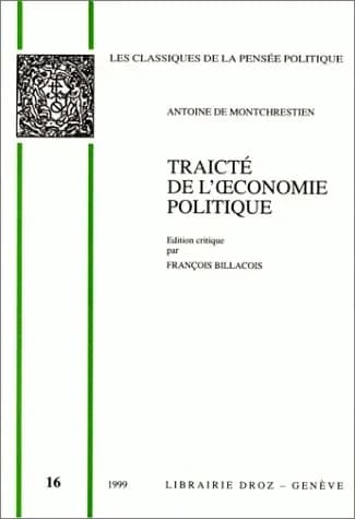 Traicté de l'oeconomie politique