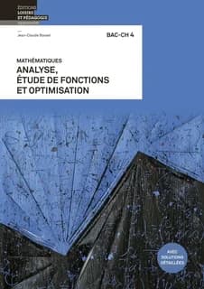 Mathématiques : analyse, étude de fonctions et optimisation