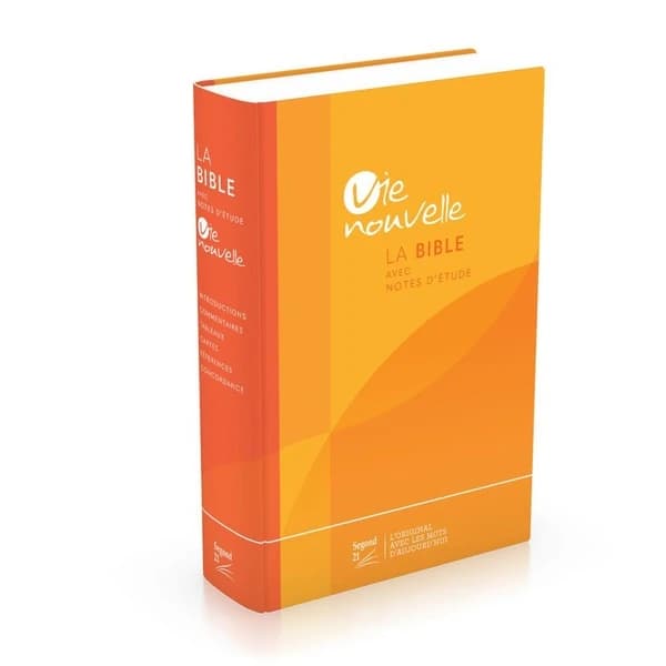 Bible d´étude Vie nouvelle orange
