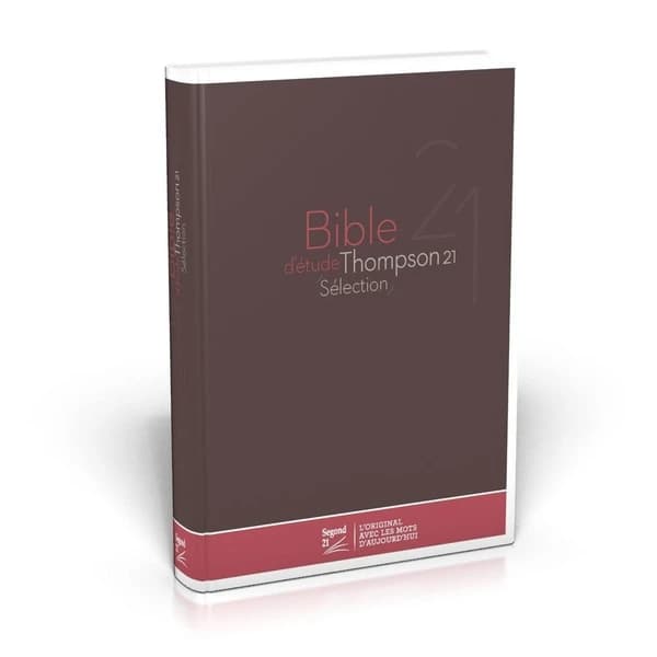 Bible d'étude Thompson 21 : sélection