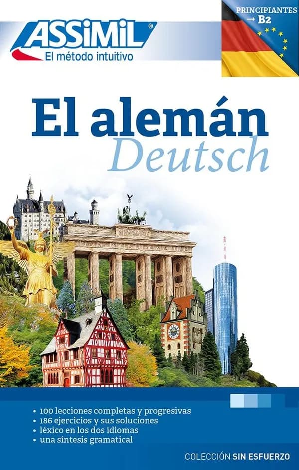 El alemán ([Nouvelle éd.]) por Maria Römer ; adaptado al español por Lola Rodriguez Braun ; illustraciones de J.L. Goussé