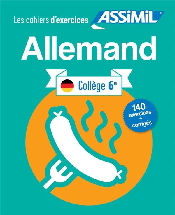 Les cahiers d'exercices : allemand ; 6e