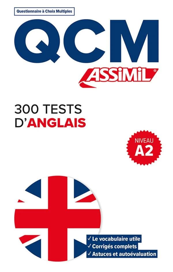 300 tests d'anglais