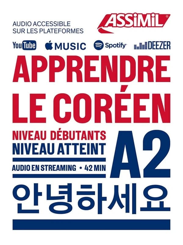Apprendre le coréen : niveau débutants : A2