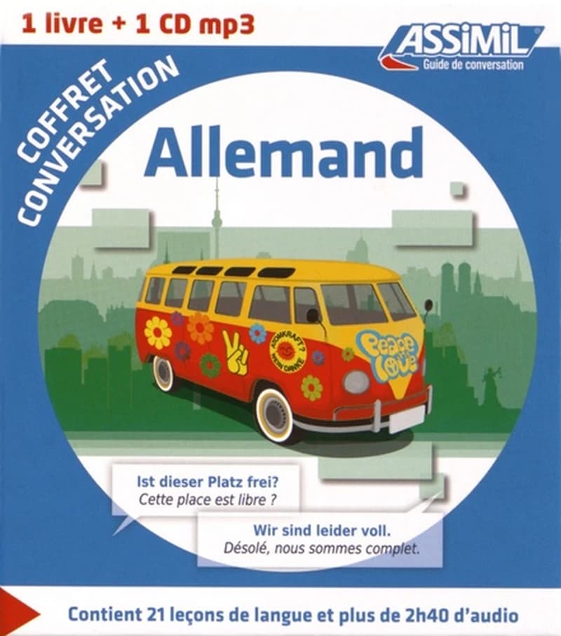 Assimil Coffret conversation allemand (guide CD (German Edition)