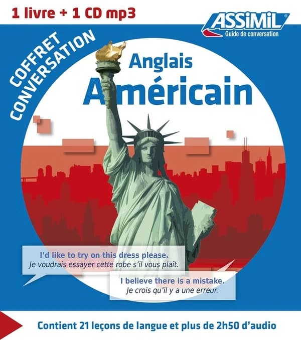 Anglais américain : coffret conversation