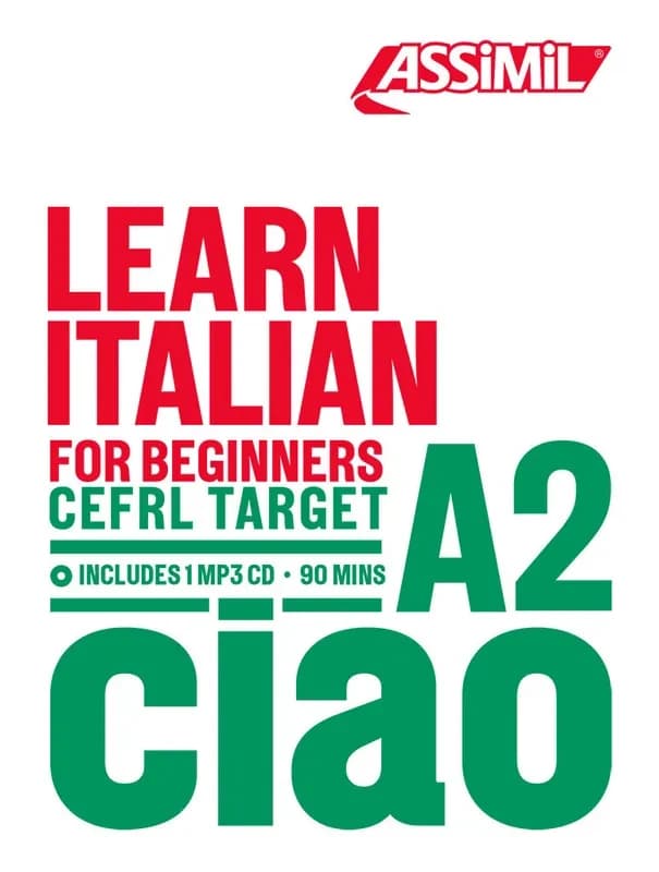Learn Italian : beginner level, A2