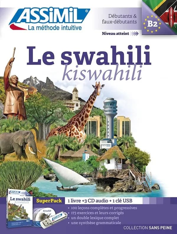 Le swahili (Nouvelle éd.) Odile Racine ; illustrations de J.-L. Goussé