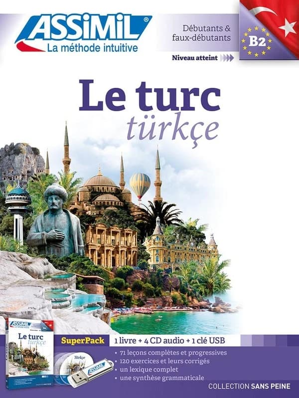 Le turc B2 : SuperPack : 1 livre + 1 clé USB