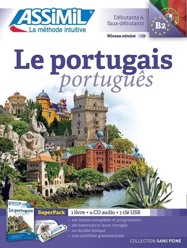 Le portugais ; português ; B2 ; superpack