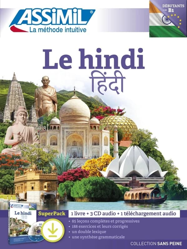 Le hindi (Nouvelle éd.) par Annie Montaut et Shailendra Mudgal ; illustrations de J.L. Goussé