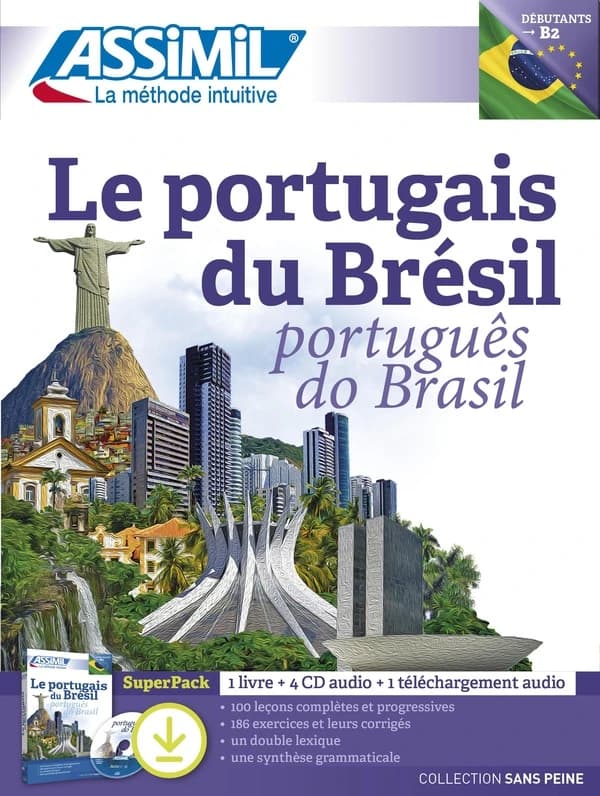 Le portugais du Brésil ; superpack ; B2
