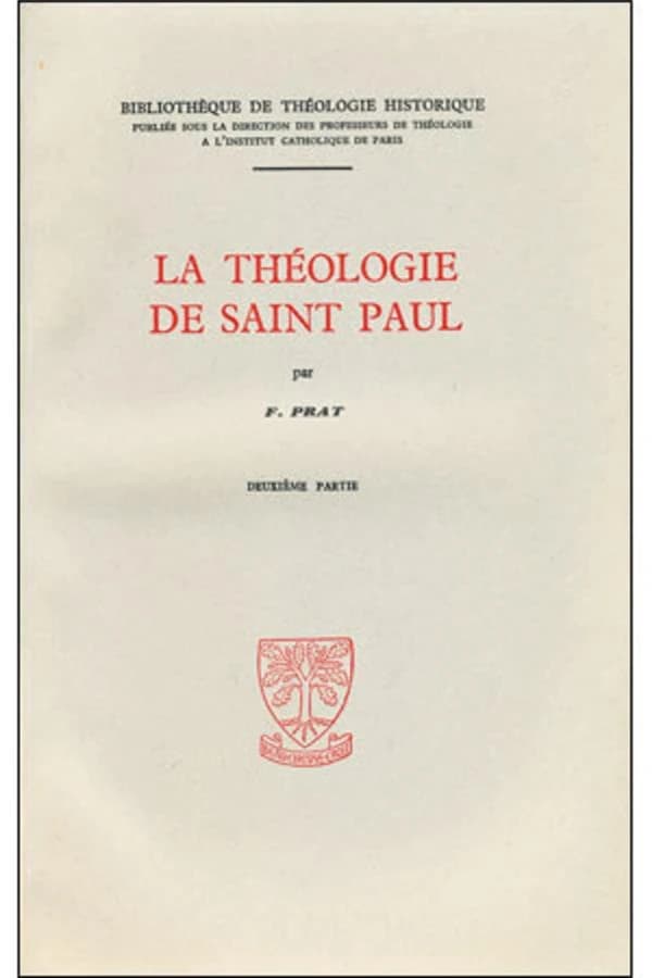 La théologie de Saint Paul