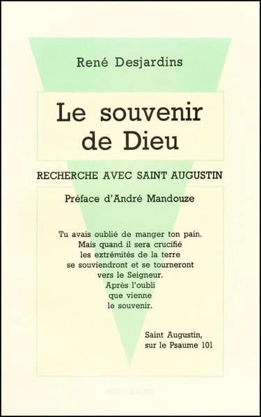 Le souvenir de Dieu ; recherche avec Saint Augustin